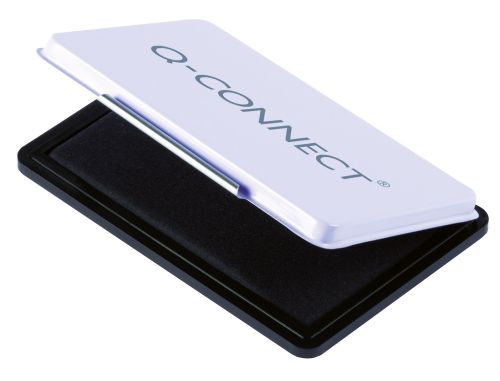 Almofada para carimbos q-connect 110x70 mm preto , Q-connect , 52388 , 5705831252110